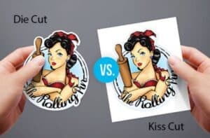 Perbedaan Stiker Kiss Cut dan Die Cut