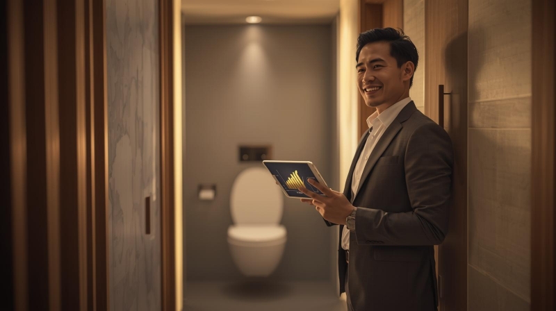 Toilet pintar JOMOO sebagai investasi jangka panjang yang meningkatkan kenyamanan dan nilai properti.